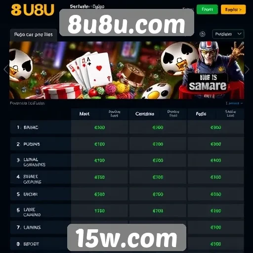 Comparação de 8u8u com outras plataformas de jogos